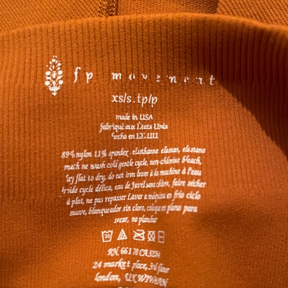 Free People Movement Enlighten Seamless Leggings Size XS/S - Picture 5 of 6